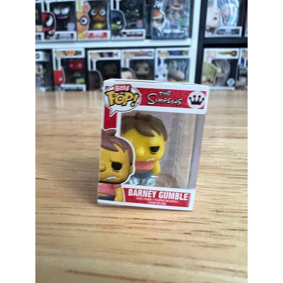 BITTY Barney Gumble Funko Pop Simpsons Animation TV Television Show Disney FOX - Picture 1 of 6